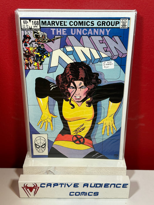 Uncanny X-Men, Vol. 1 #168 - 1st Madelyne Pryor - VF