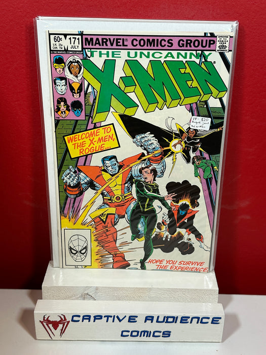 Uncanny X-Men, Vol. 1 #171 - Rogue joins The X-Men - VF-