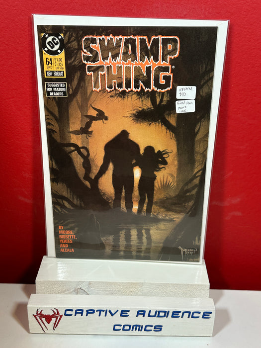 Swamp Thing, Vol. 2 #64 - Final Alan Moore Issue - VF/NM