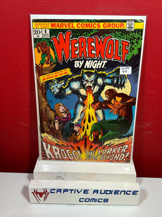 Werewolf by Night, Vol. 1 #8 - VG/FN
