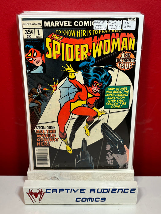 Spider-Woman, Vol. 1 #1 - Debut New Costume - FN