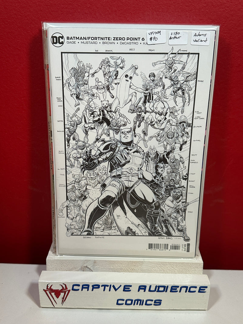 Batman / Fortnite: Zero Point #6 - 1:150 Arthur Adams Variant - VF/NM