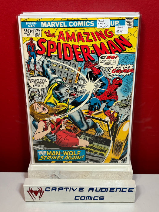 Amazing Spider-Man, The Vol. 1 #125 - 2nd Man-Wolf - FN+