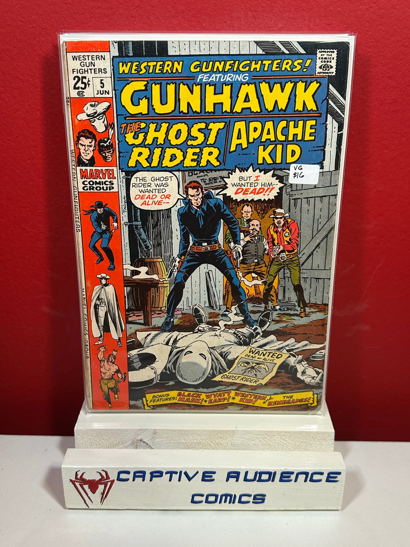 Western Gunfighters, Vol. 2 #5 - VG