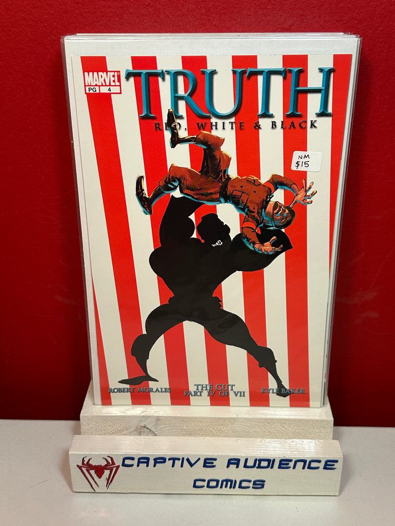 Truth: Red, White & Black #4 - NM