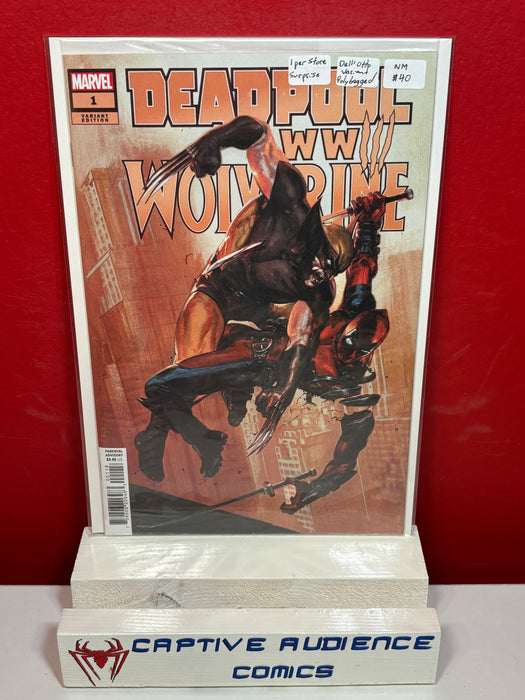 Deadpool / Wolverine: WW III #1 - Dell'Otto 1 per store Variant  1st Delta - NM