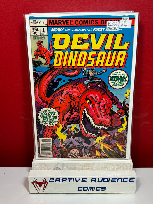 Devil Dinosaur, Vol. 1 #1 - 1st Devil Dinosaur & Moon-Boy - VF