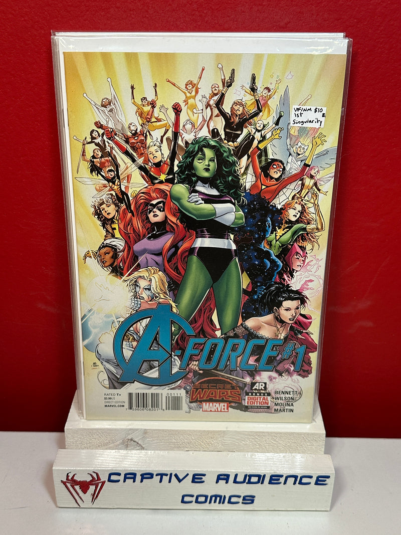 A-Force, Vol. 1 #1 - 1st Singularity - VF/NM