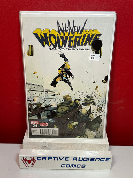 All-New Wolverine #3 - NM