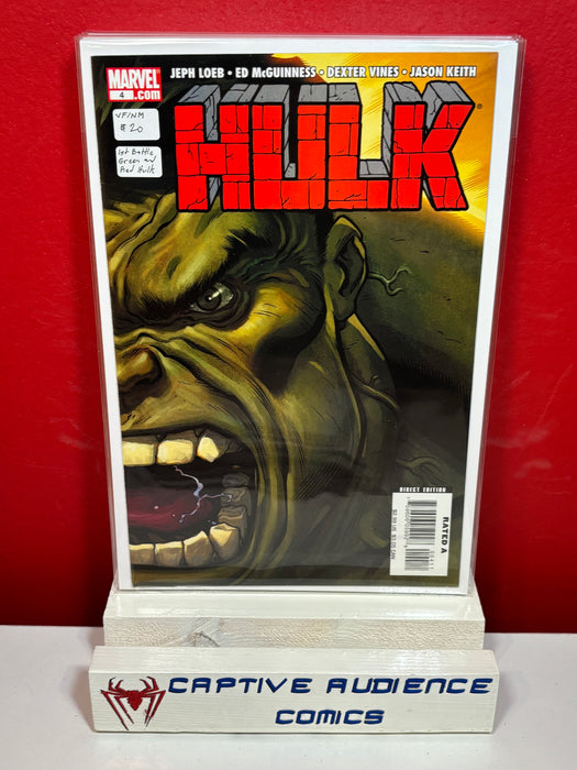 Hulk, Vol. 1 #4 - 1st Green & Red Hulk Battle - VF/NM