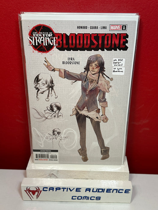 Death of Doctor Strange: Bloodstone, The #1 - Design Variant - 1st Lyra Bloodstone - NM