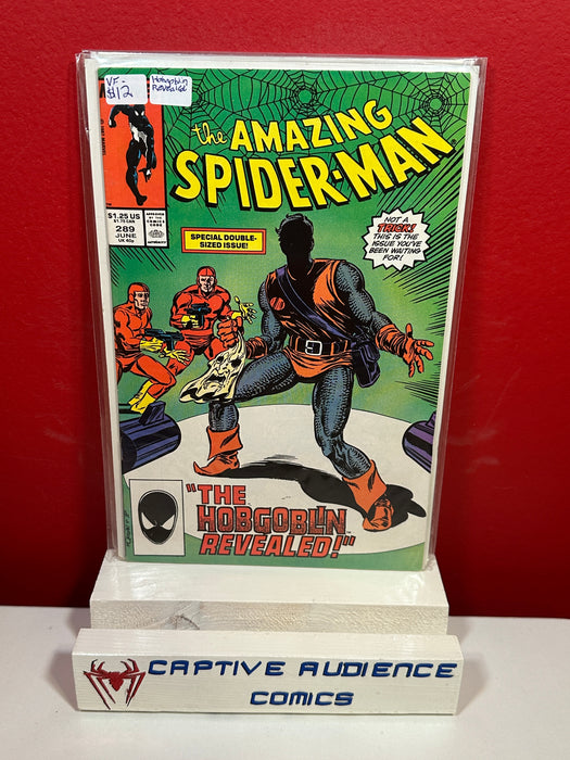 Amazing Spider-Man, The Vol. 1 #289 - Hobgoblin Revealed - VF-