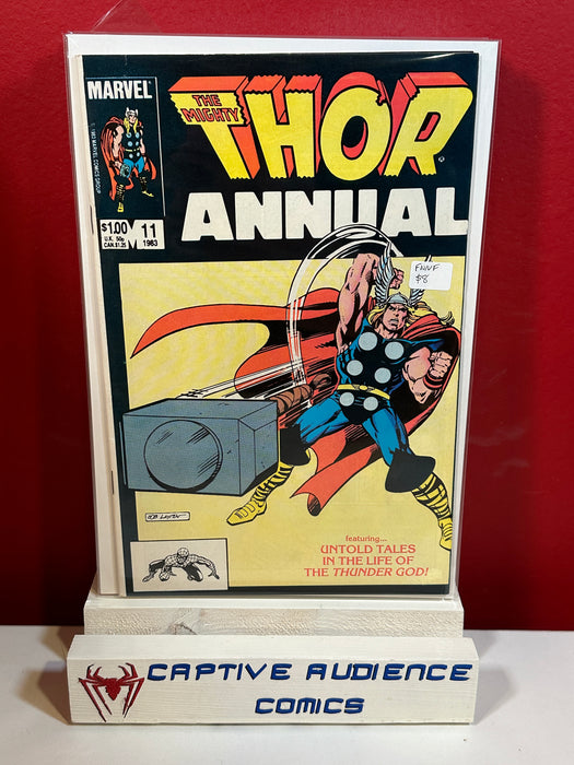 Thor, Vol. 1 Annual #11 - FN/VF