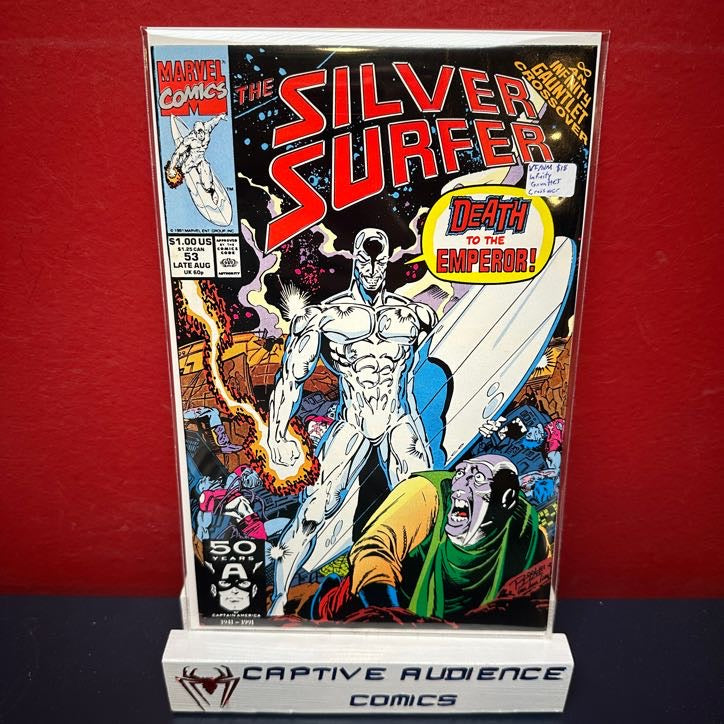 Silver Surfer, Vol. 3 #53 - Infinity Gaunter Crossover - VF/NM