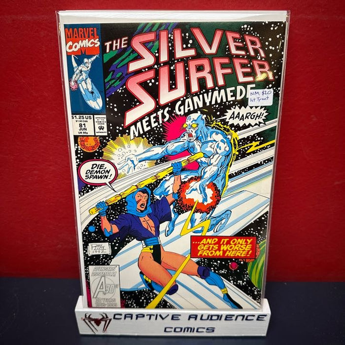 Silver Surfer, Vol. 3 #81 - 1st Tyrant - NM