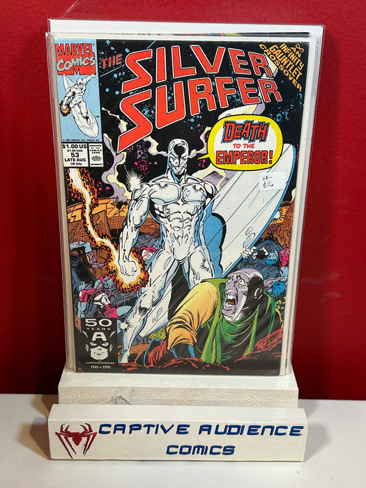 Silver Surfer, Vol. 3 #53 - VF-