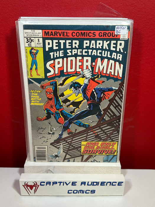 Spectacular Spider-Man, The Vol. 1 #8 - VG/FN