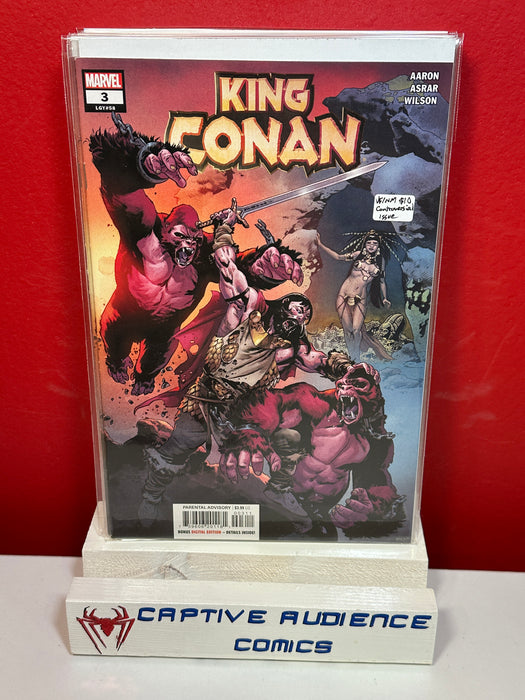 King Conan #3 - Controversial Issue - VF/NM