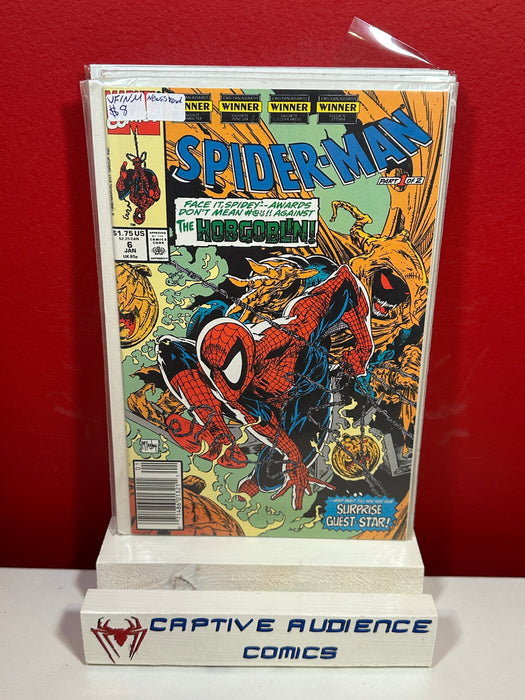 Spider-Man, Vol. 1 #6 - Newsstand - VF/NM