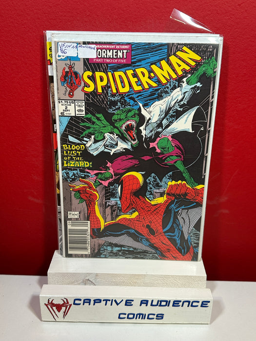 Spider-Man, Vol. 1 #2 - Newsstand - VF/NM