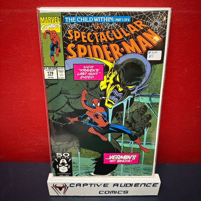 Spectacular Spider-Man, The Vol. 1 #178 - VF/NM