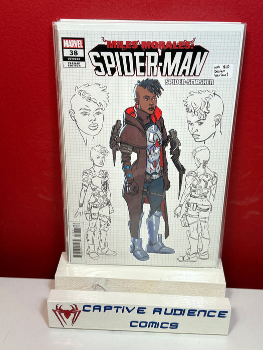 Miles Morales: Spider-Man #38 - Design Variant - NM