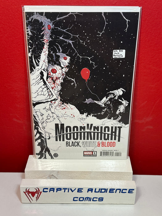Moon Knight: Black, White & Blood #1 - Chris Bachalo Variant - NM
