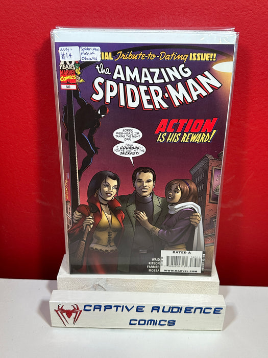 Amazing Spider-Man, The Vol. 2 #583 - Spider-Man Meets Obama - NM-