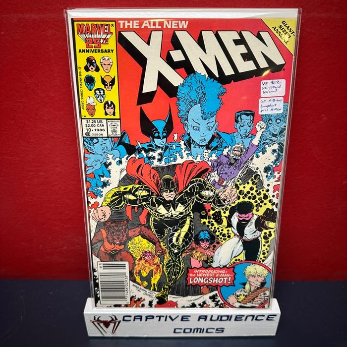 All-New X-Men, Vol. 2 #10 - Newsstand Variant - 1st X-babies Longshot Joins X-men - VF