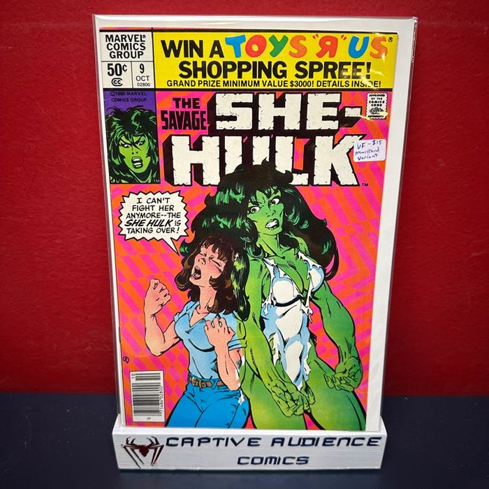 Savage She-Hulk, The #9 - Newsstand Variant - VF-