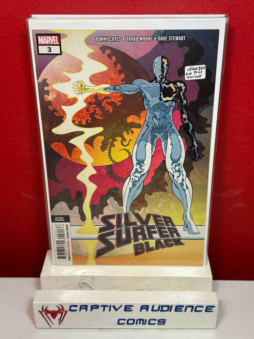 Silver Surfer: Black #3 - 2nd Print Variant - VF/NM