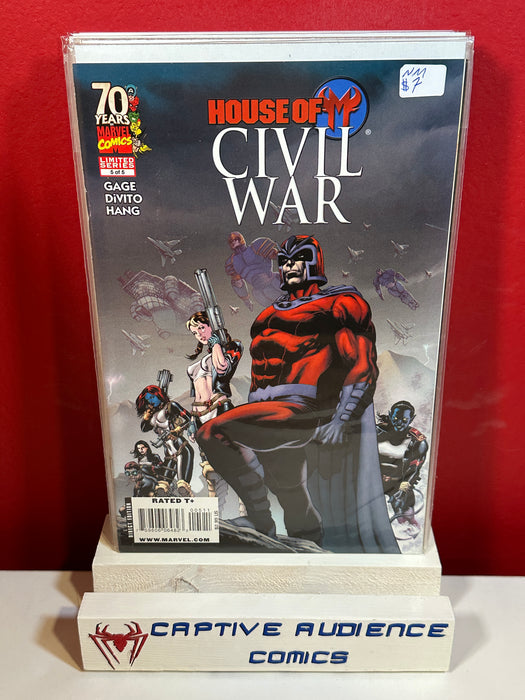 Civil War: House of M #5 - NM