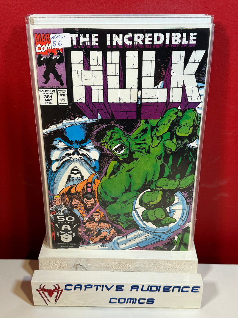 Incredible Hulk, The Vol. 1 #381 - NM-