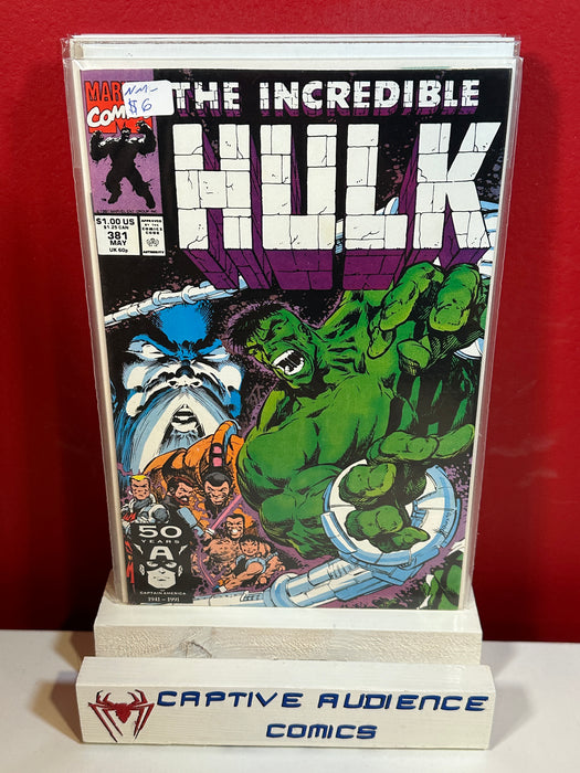 Incredible Hulk, The Vol. 1 #381 - NM-
