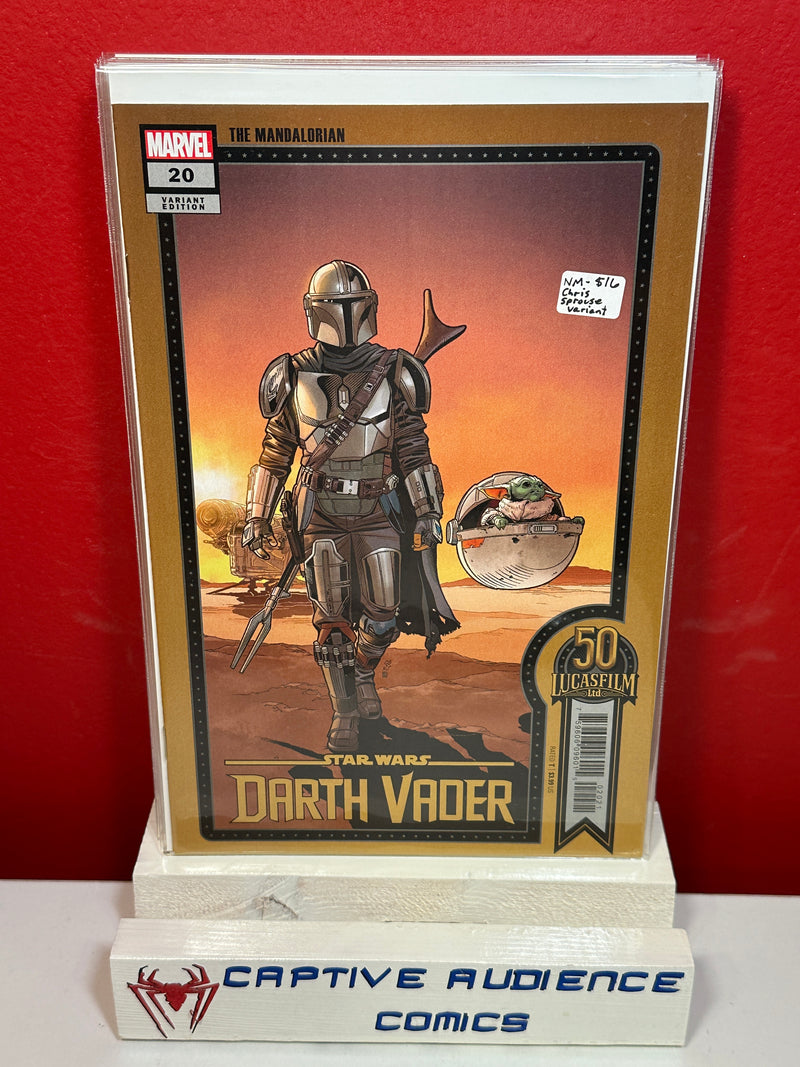 Star Wars: Darth Vader, Vol. 3 #20 - Chris Sprouse Variant - NM-