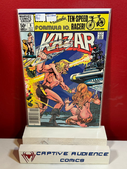 Ka-Zar, Vol. 3 #8 - Newsstand - VF+