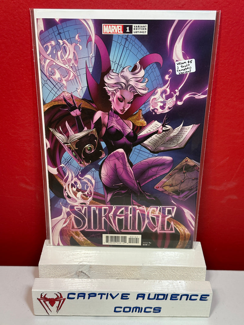 Strange, Vol. 3 #1 - J Scott Campbell Variant - VF/NM