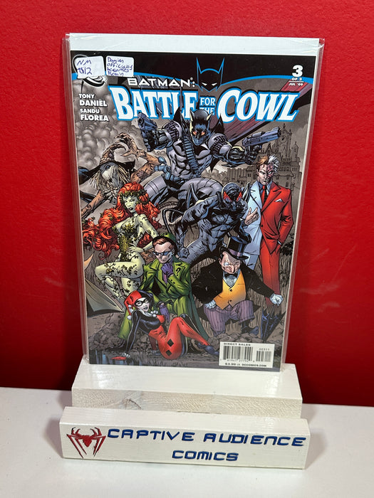 Batman: Battle for the Cowl #3 - Damian Officially becomes Robin - NM