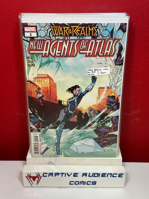 War of the Realms: New Agents of Atlas #1 - 3rd Print Variant - 1st Luna Snow - VF/NM
