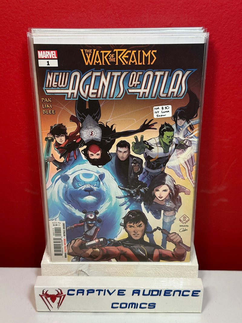 War of the Realms: New Agents of Atlas #1 - 1st Luna Snow - NM
