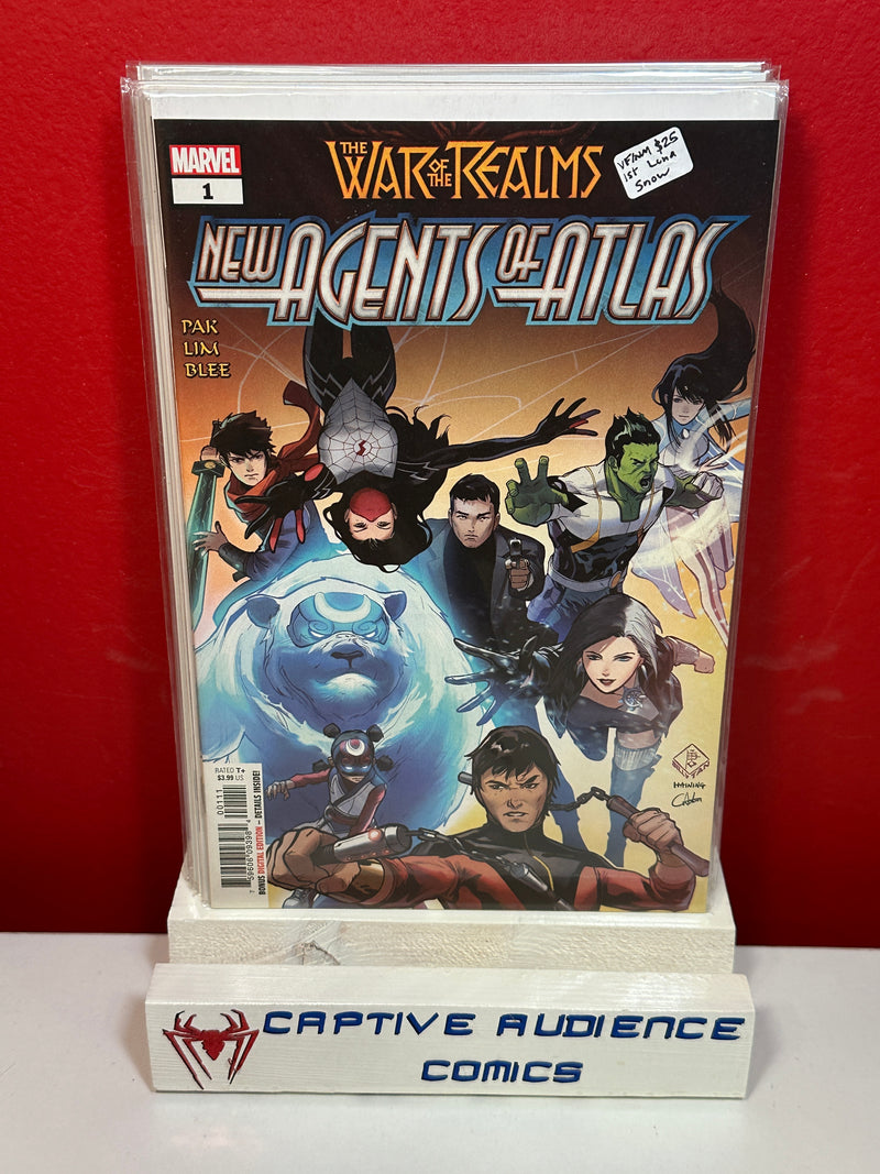 War of the Realms: New Agents of Atlas #1 - 1st Luna Snow - VF/NM