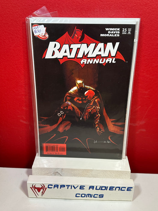 Batman, Vol. 1 Annual #25 - NM-
