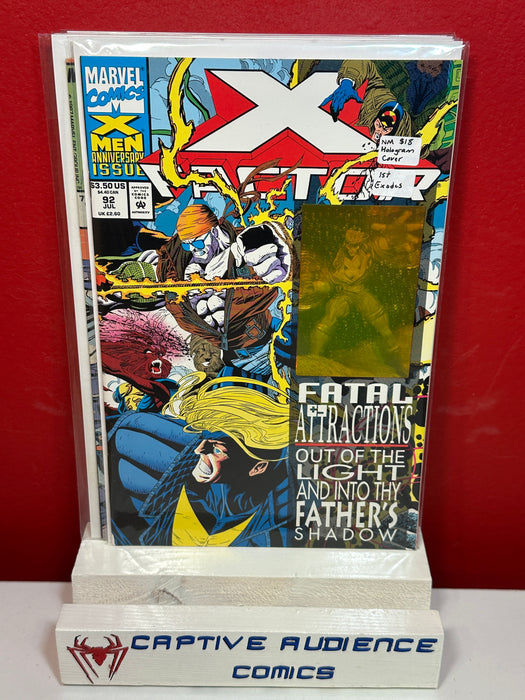 X-Factor, Vol. 1 #92 - Hologram Cover - 1st Exodes - NM