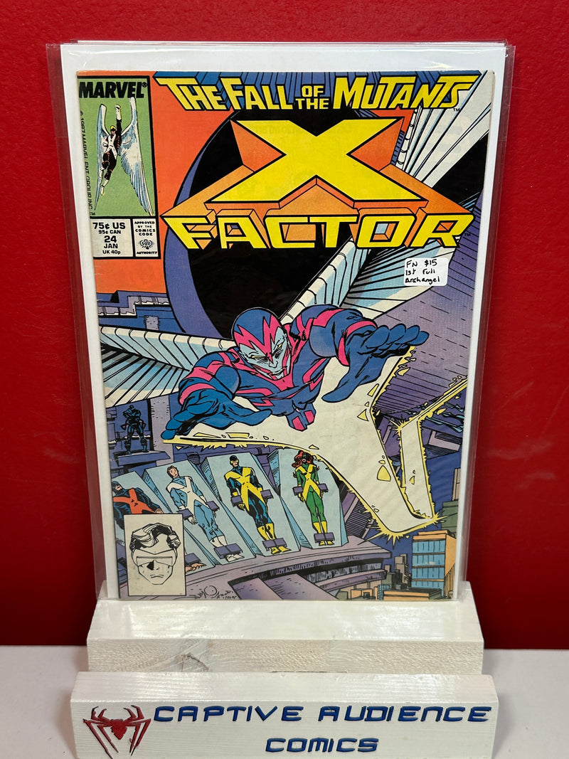 X-Factor, Vol. 1 #24 - 1st Full Archangel - FN
