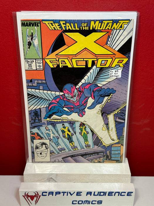 X-Factor, Vol. 1 #24 - 1st Full Archangel - FN