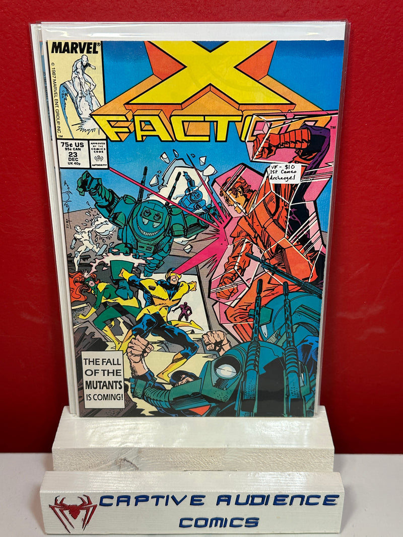 X-Factor, Vol. 1 #23 - 1st Cameo Archangel - VF-