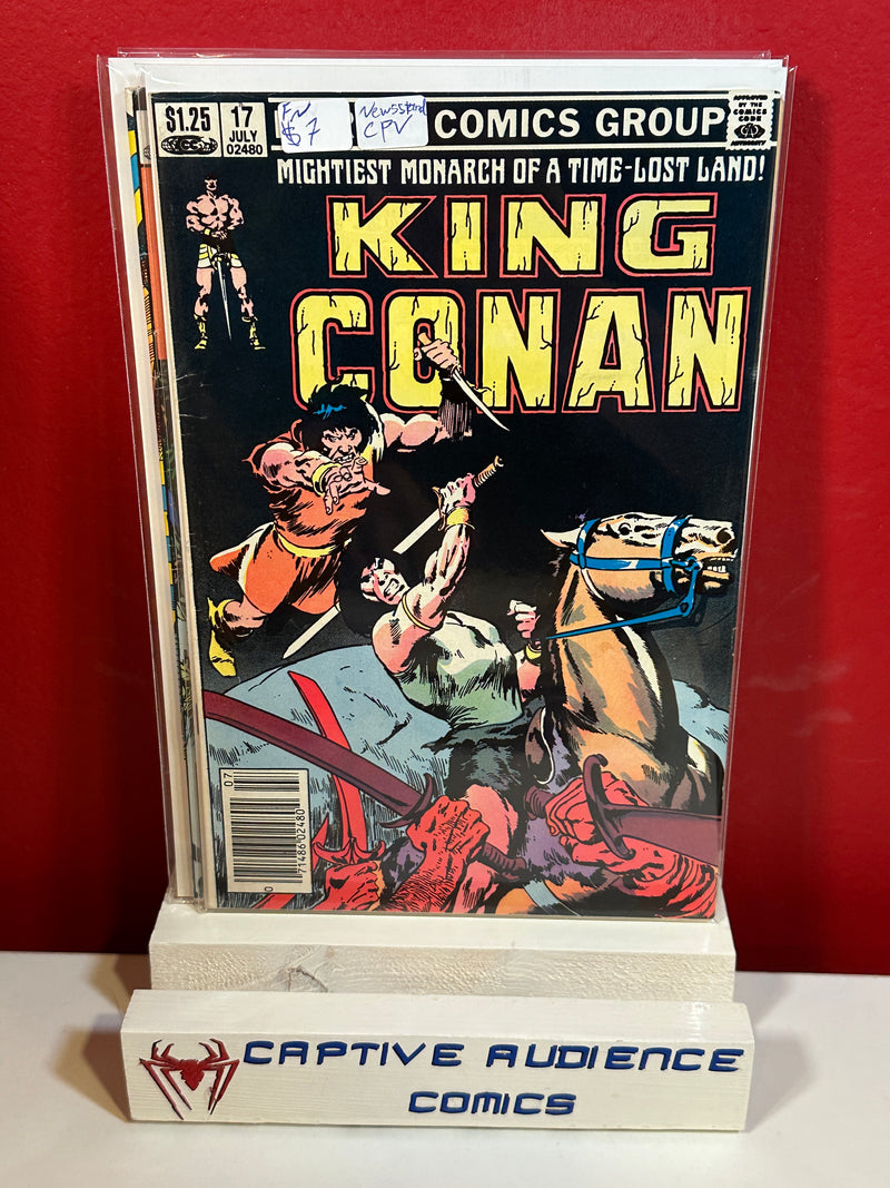 King Conan / Conan the King #17 - Newsstand CPV - FN