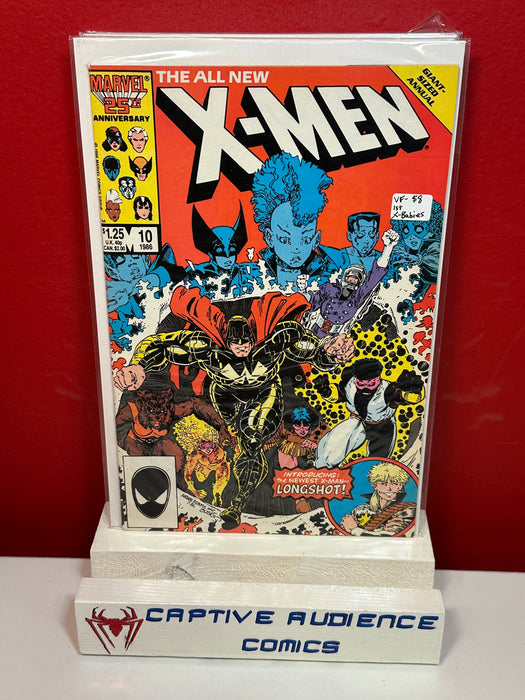 Uncanny X-Men, The Vol. 1 Annual #10 - 1st X-Babies - VF-