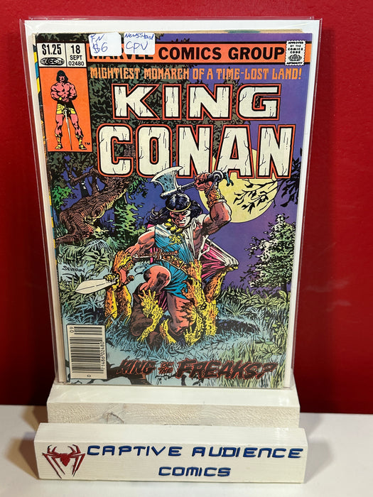 King Conan / Conan the King #18 - Newsstand CPV - FN