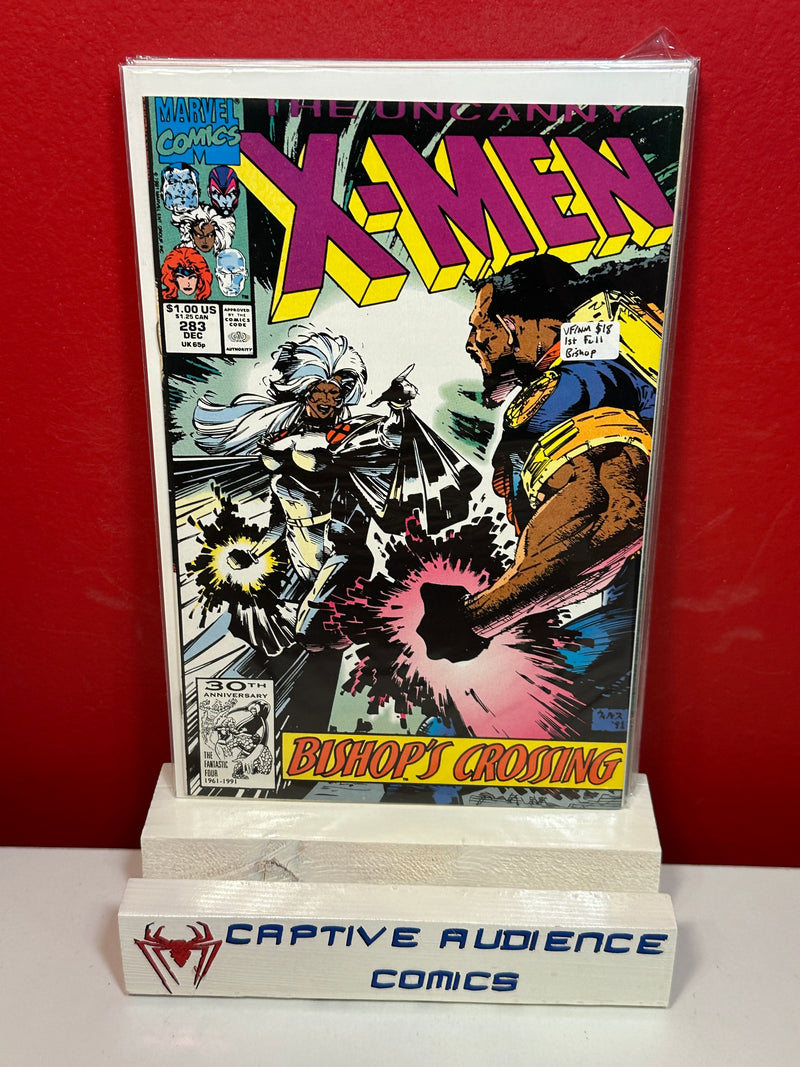 Uncanny X-Men, Vol. 1 #283 - 1st Full Bishop - VF/NM